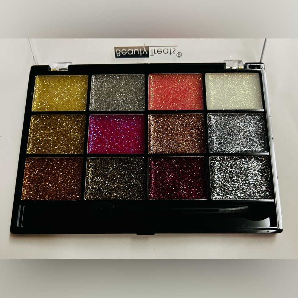 New Beauty Treats Starry Eyes 12 Pressed Glitters - Picture 8 of 13